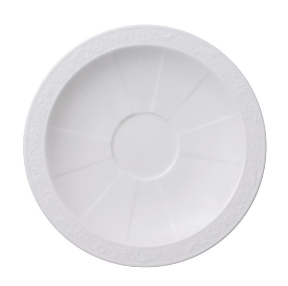 Villeroy & Boch White Pearl kávový / čajová podšálka, 16 cm 10-4389-1310