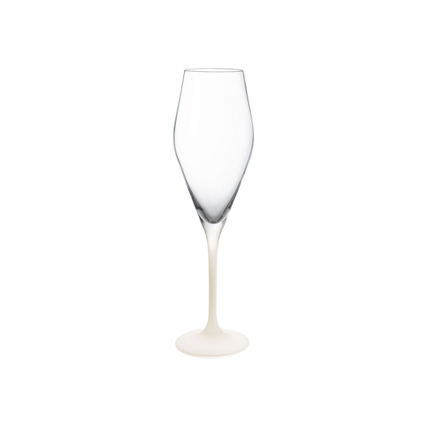 Villeroy & Boch Poháre na šampanské Manufacture Rock Blanc, 0,26 l, 4 ks 11-3799-8131