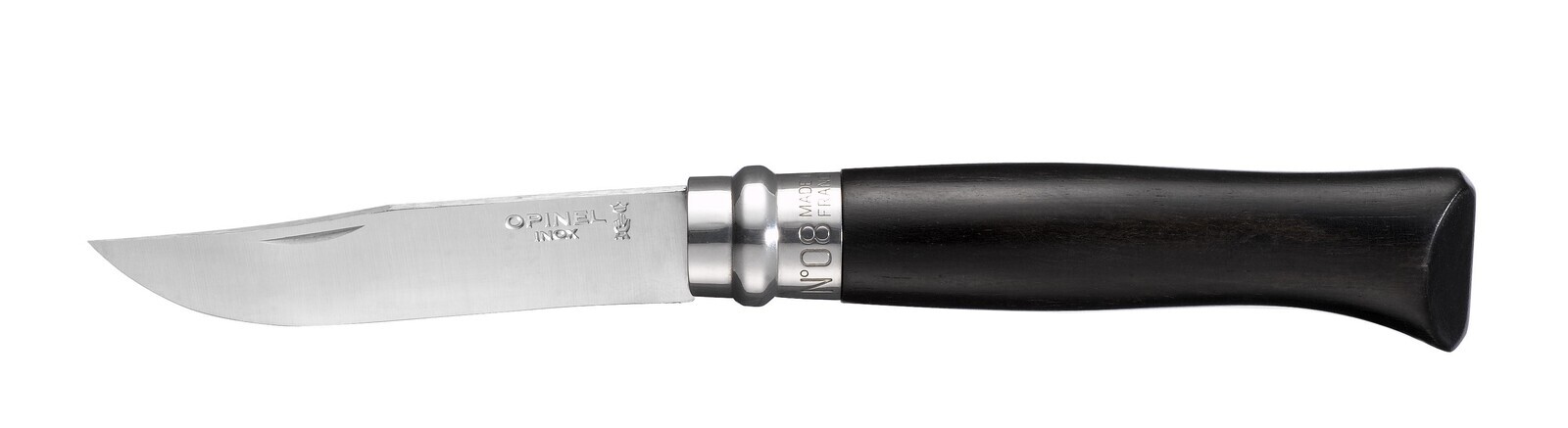 Opinel Zatvárací nôž N°08, 8,5 cm, rukoväť eben 001352