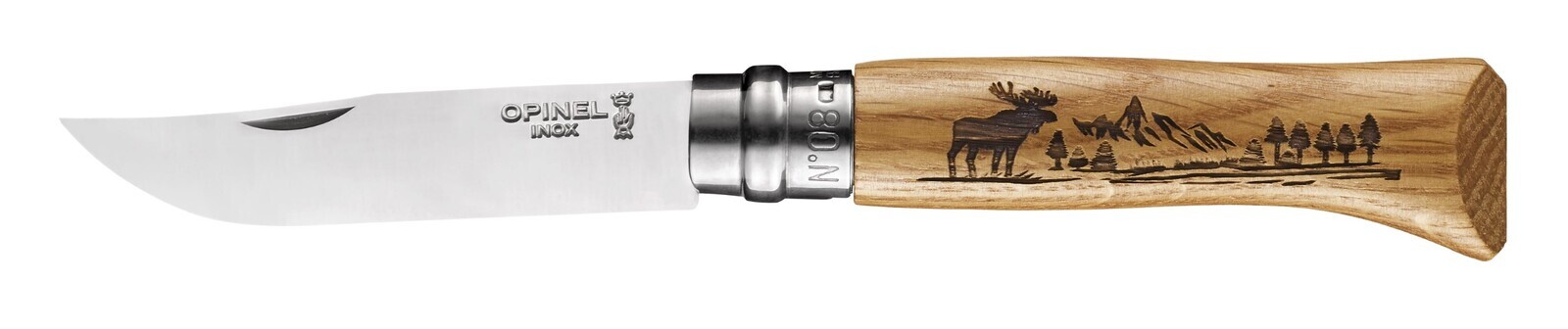 Opinel Zatvárací nôž VRI N°08 Animalia America, motív los 002627
