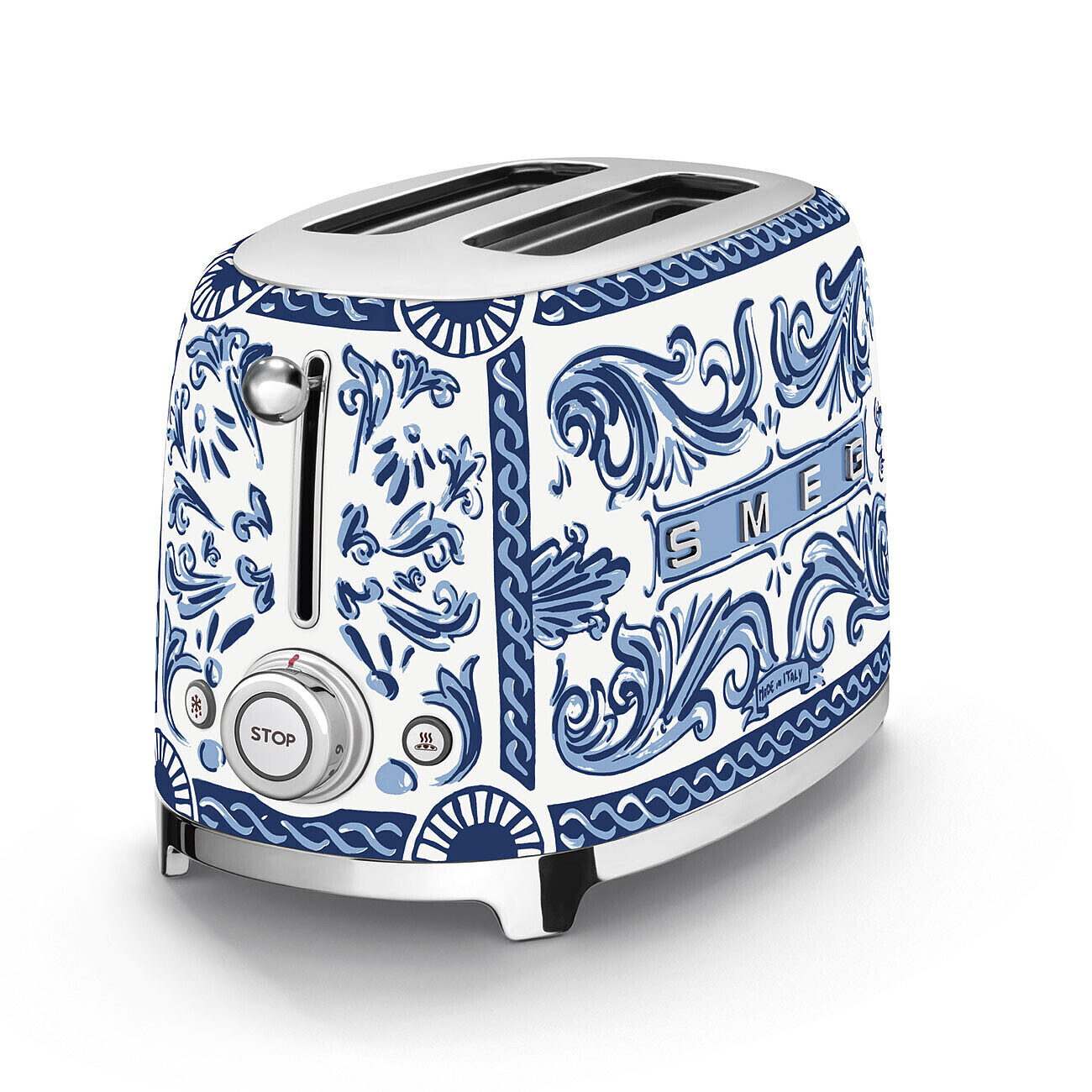 Smeg Dolce&Gabbana Hriankovač 2x2 Blu Mediterraneo TSF01DGBEU