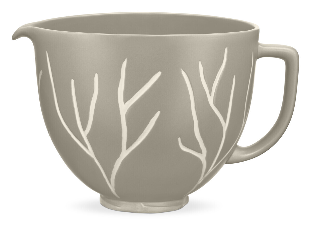 KitchenAid Keramická misa 4,83l, Holé stromy, svetlo sivá 5KSM2CB5BL