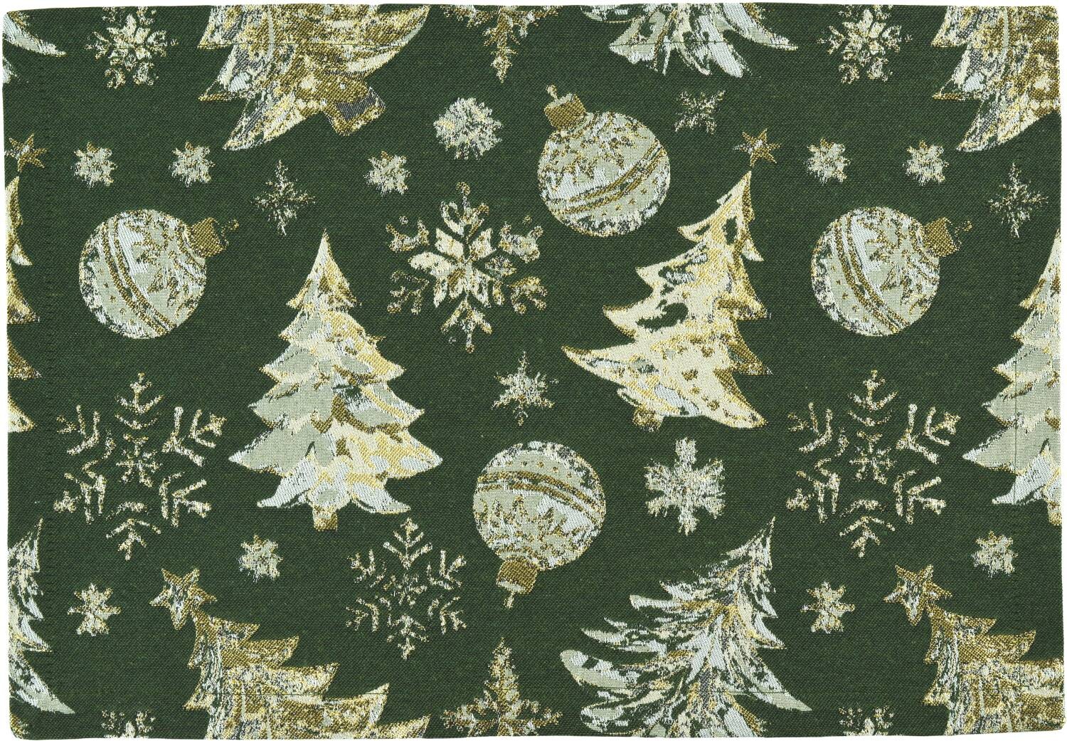 Sander Prestieranie Crystal Tree s vianočným motívom, 35 x 50 cm, green 853164-02