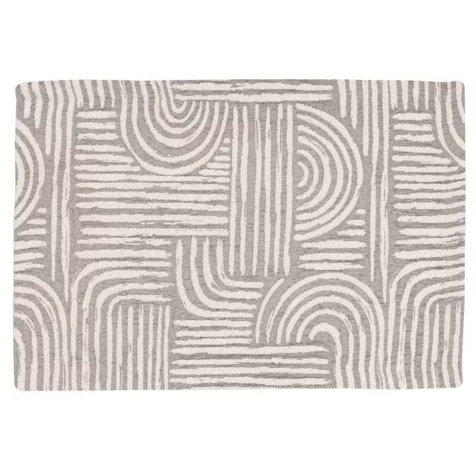 Sander Žakárové prestieranie Arcus, 35 x 50 cm, silver grey 521564-21