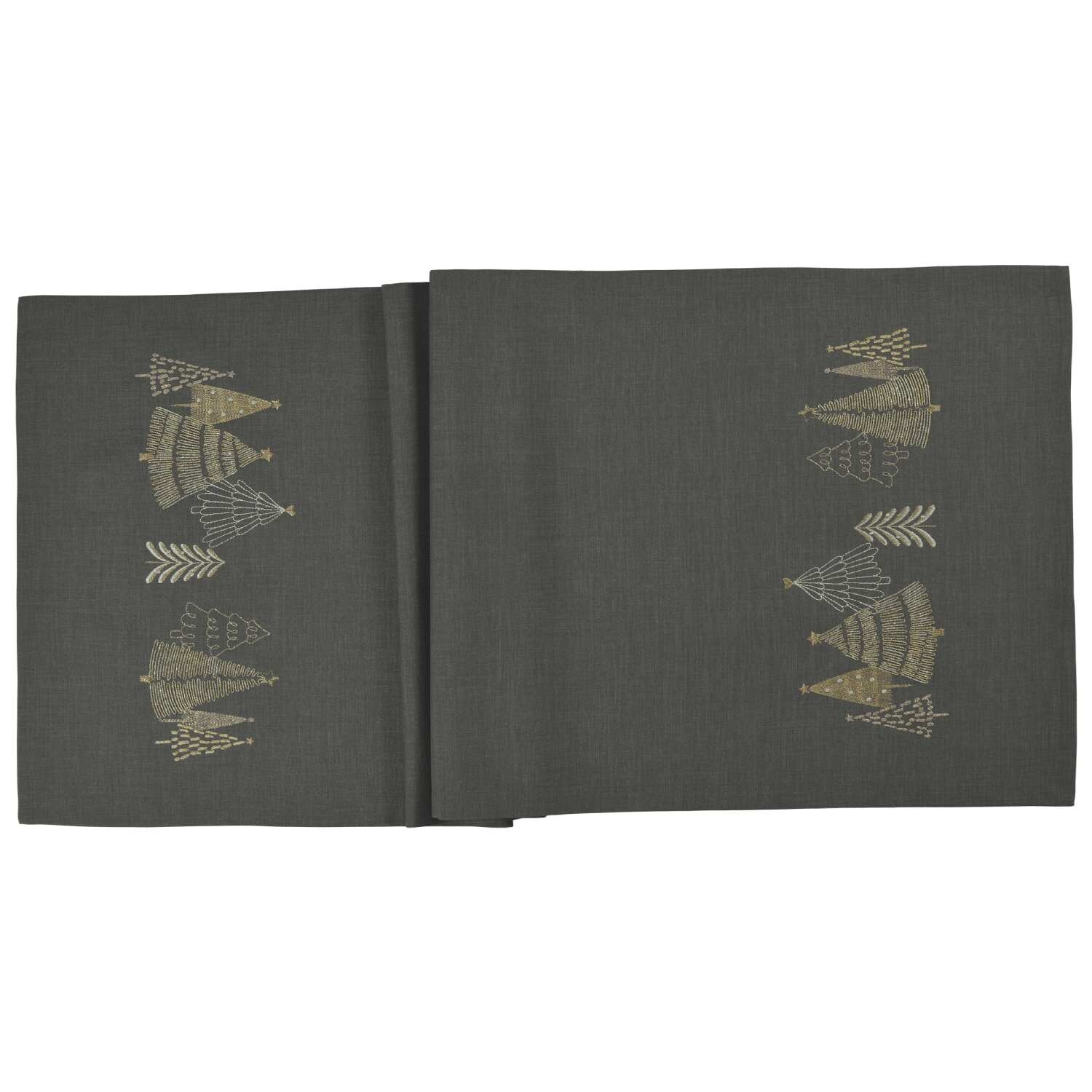 Sander Behúň na stôl Tiny Trees, 50 x 150 cm, graphite 827569-34