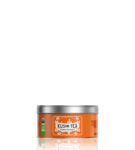 Kusmi Tea Sypaný čierny čaj English Breakfast Bio, kovová dóza 20 g 21647A1030