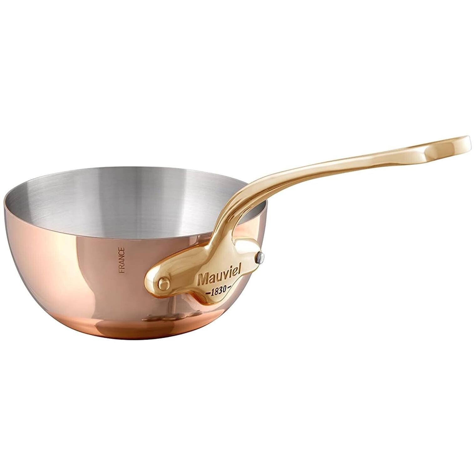 Mauviel Kónická medená rajnica s bronzovou rukoväťou, M’Héritage 150 B, Ø 24 cm / 3,2 l 671224