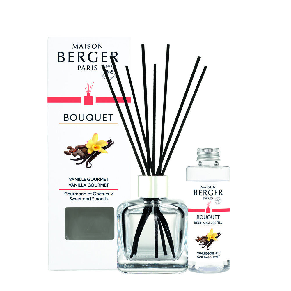 Maison Berger Paris Aróma difuzér Cube + náplň Vanilla Gourmet 100 ml 7753