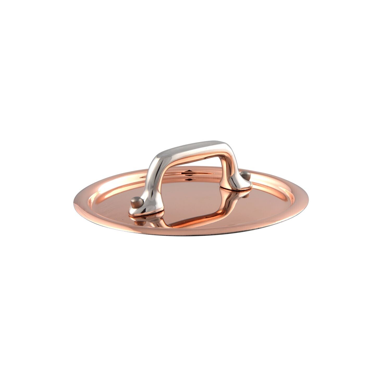 Mauviel Medená pokrievka s nerezovým úchytom, M’Minis, Ø 9,5 cm 611809