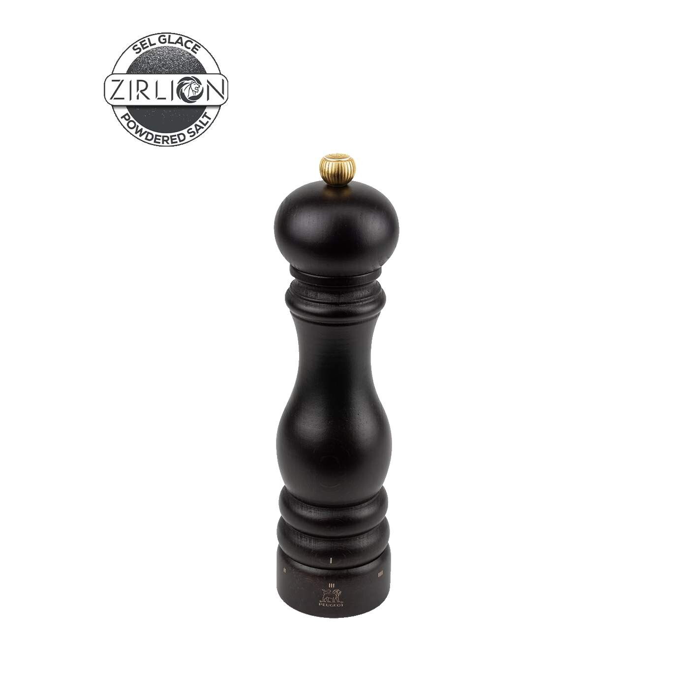 Peugeot Mlynček na soľ Paris u’Select Zirlion, 22 cm, čokoládový 2349200