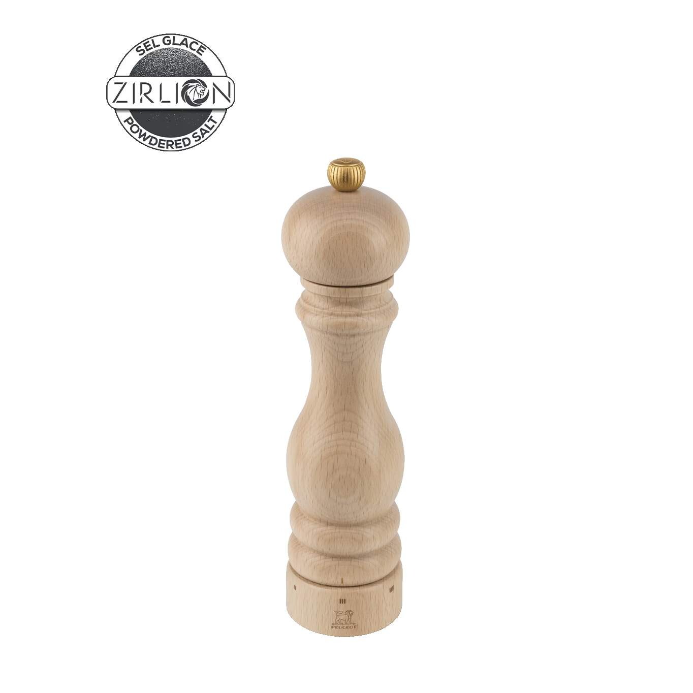 Peugeot Mlynček na soľ Paris u'Select Zirlion, 22 cm, prírodný 2332400