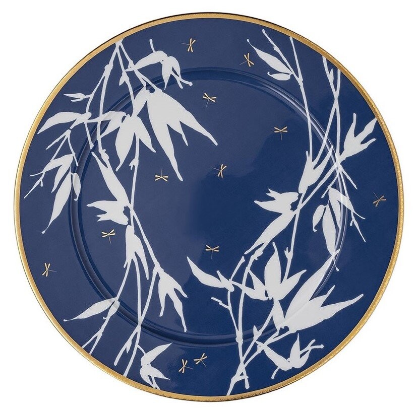 Rosenthal Servírovací tanier Heritage Turandot, modrý, Ø 33 cm 10460-404312-10263