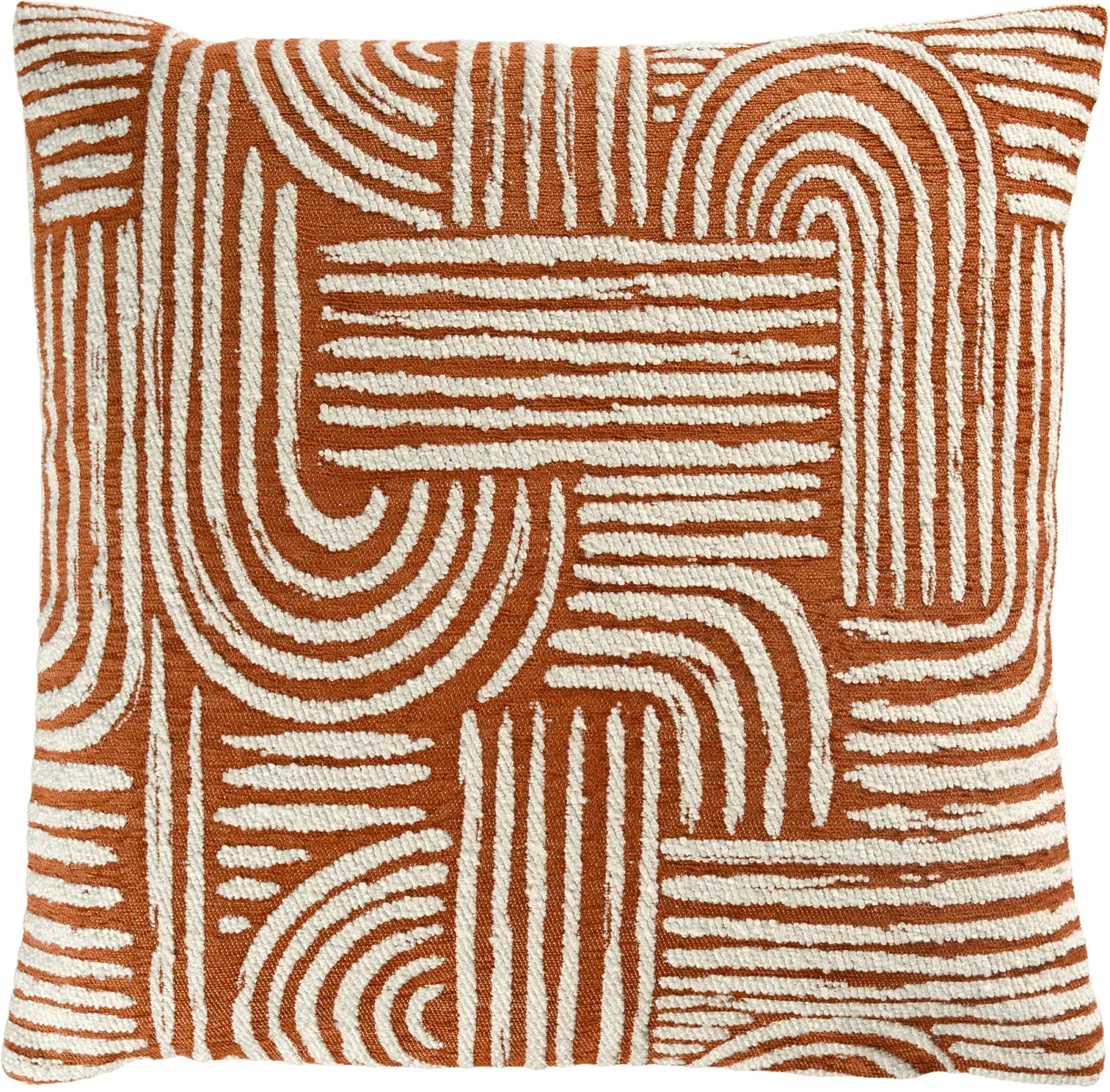 Sander Žakárová obliečka na vankúš Arcus, 50 x 50 cm, burnt sienna 521588-83