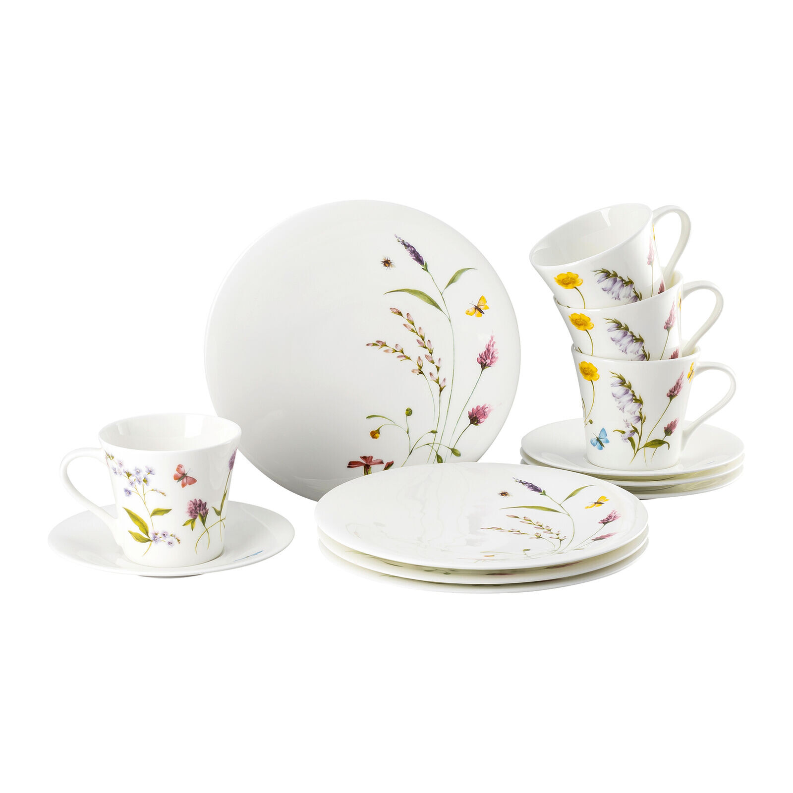Rosenthal Súprava porcelánu Nora Spring Vibes s kombi šálkou, 12 ks 02048-726041-28593