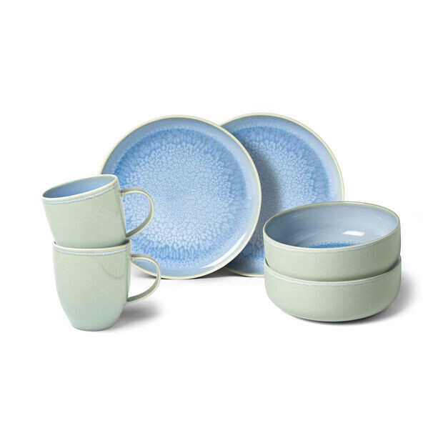 Villeroy & Boch Raňajková sada pre dvoch Crafted Blueberry, 6 ks 19-5169-9071