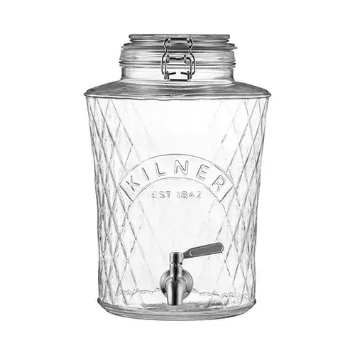Kilner Sklenený súdok s nerezovým kohútikom, Diamond, 5 l 0025.107