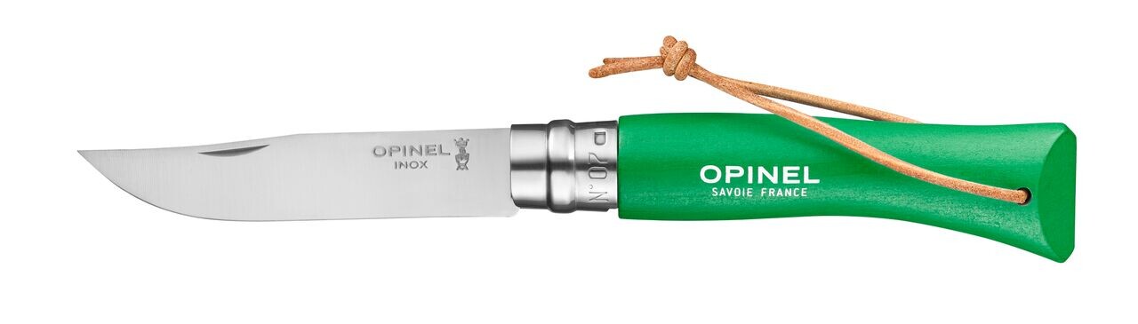Opinel VRI N ° 07 nôž Trekking, zelená, 8 cm 002210