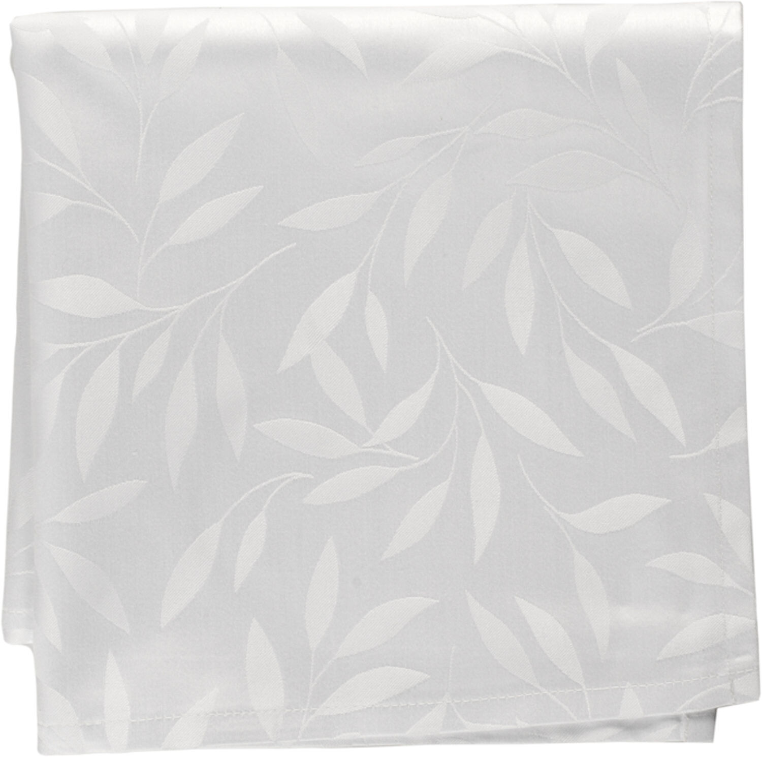 Sander Damaskový obrus Como, Ø 170 cm, white 560037-30