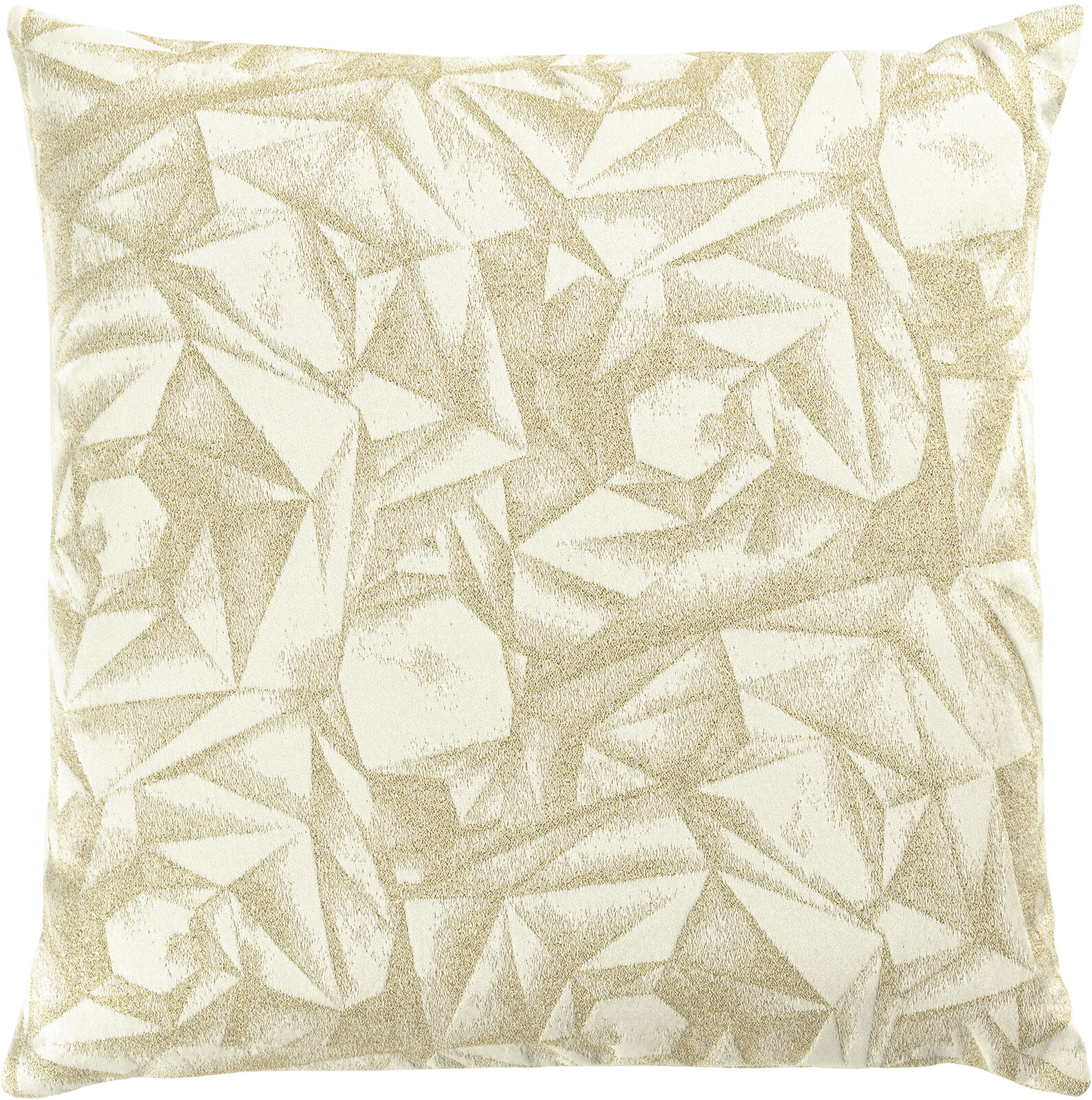 Sander Žakárová obliečka na vankúš Diamanti, 50 x 50 cm, ecru/gold 885088-07