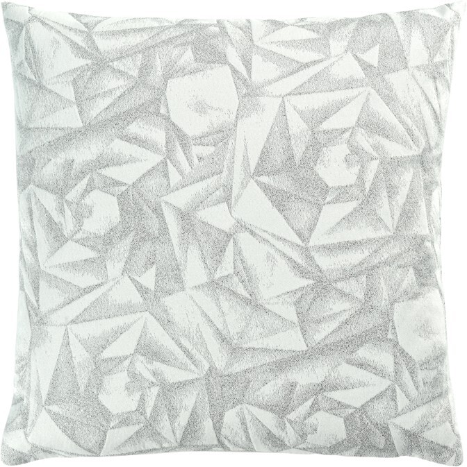 Sander Žakárová obliečka na vankúš Diamanti, 50 x 50 cm, platin/silver 885088-21