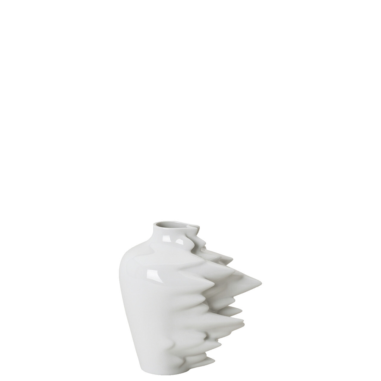 Rosenthal Stredne veľká váza Fast, kolekcia Midivases, 14 cm, biela 14271-800001-26014