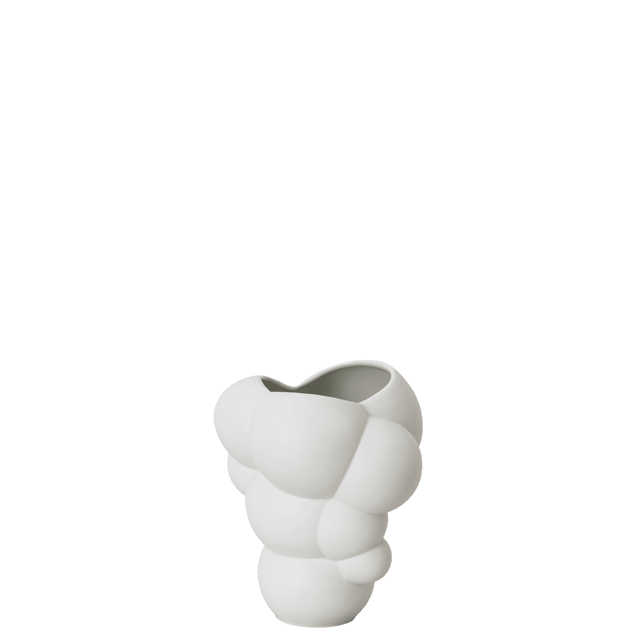 Rosenthal Stredne veľká váza Skum, kolekcia Midivases, 14 cm, biela 14621-100102-26014