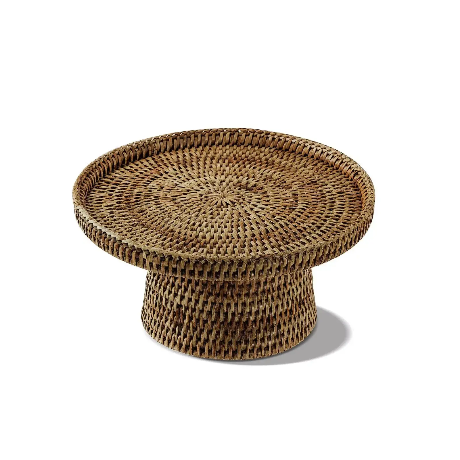 Sambonet Ratanový podnos na koláč, kolekcia Radici, Ø 38 cm, medovo hnedá 58235-38