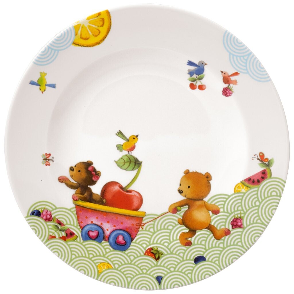 Villeroy & Boch Hungry as a Bear detský jedálenský tanier, 21,5 cm 14-8665-2640