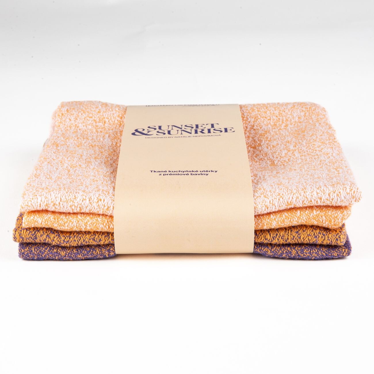 Potten & Pannen - Staněk Sada 2 utierok Potten & Pannen - Staněk v dizajne Natálie Nepovímovej, Sunset & Sunrise H-S&S