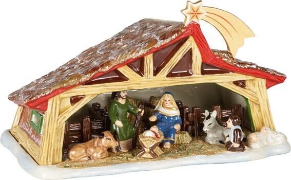 Villeroy & Boch Christmas Toys Memory svietnik, vianočný betlehem, 27 x 16 cm 14-8602-6560