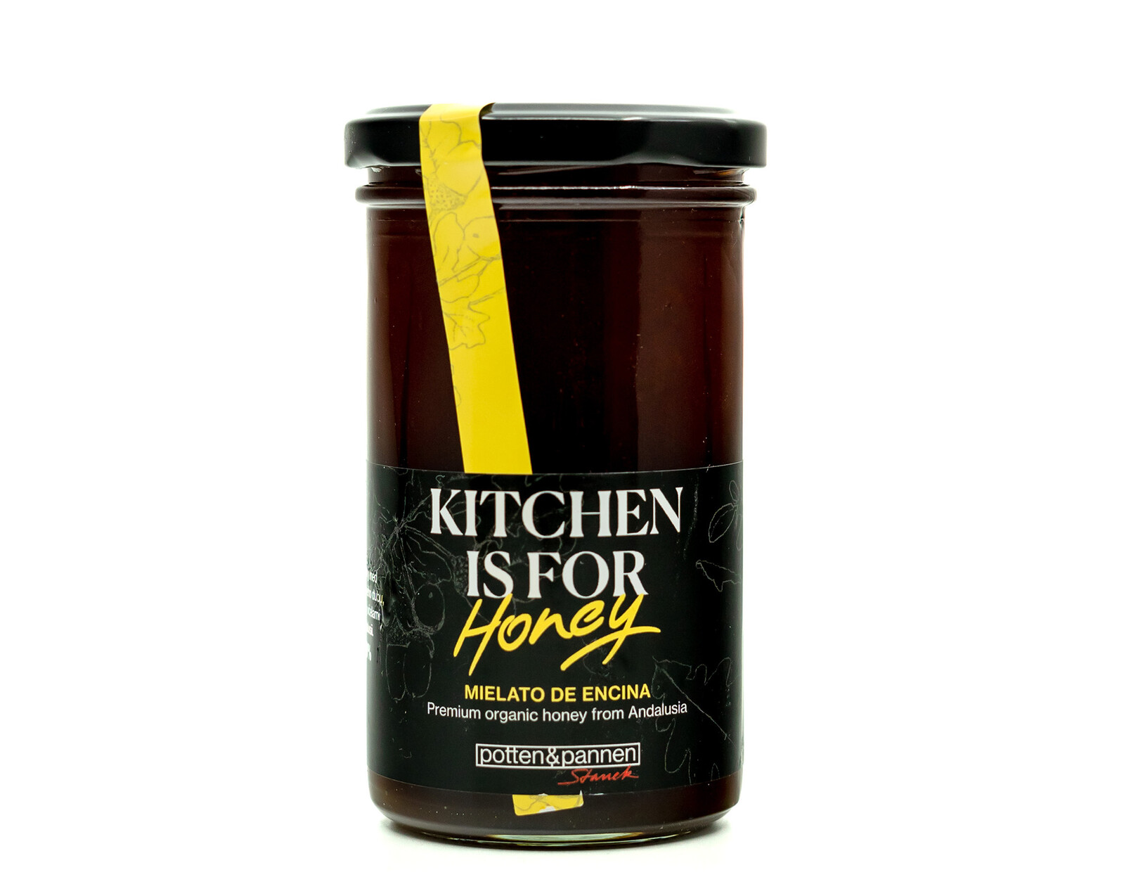 Verde Miel Bio med Mielato de encina medovica z cezmínového duba, 375 g MIE375g