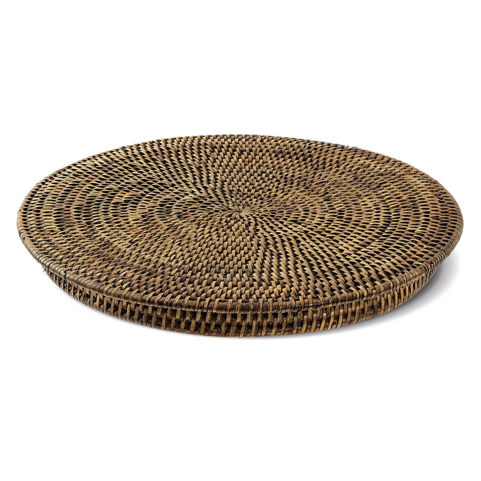 Sambonet Ratanový podnos na koláč, kolekcia Radici, Ø 33,5 cm, medovo hnedá 58230-32