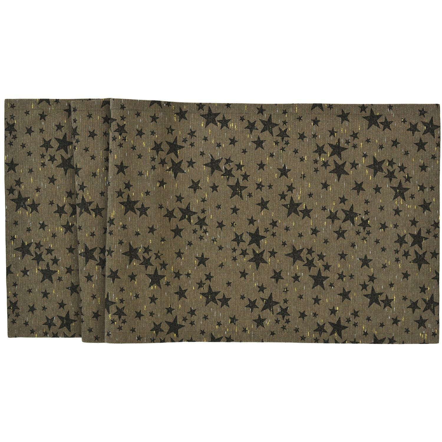 Sander Behúň na stôl Stelle d'Oro, 50 × 140 cm, coffee 886069-08