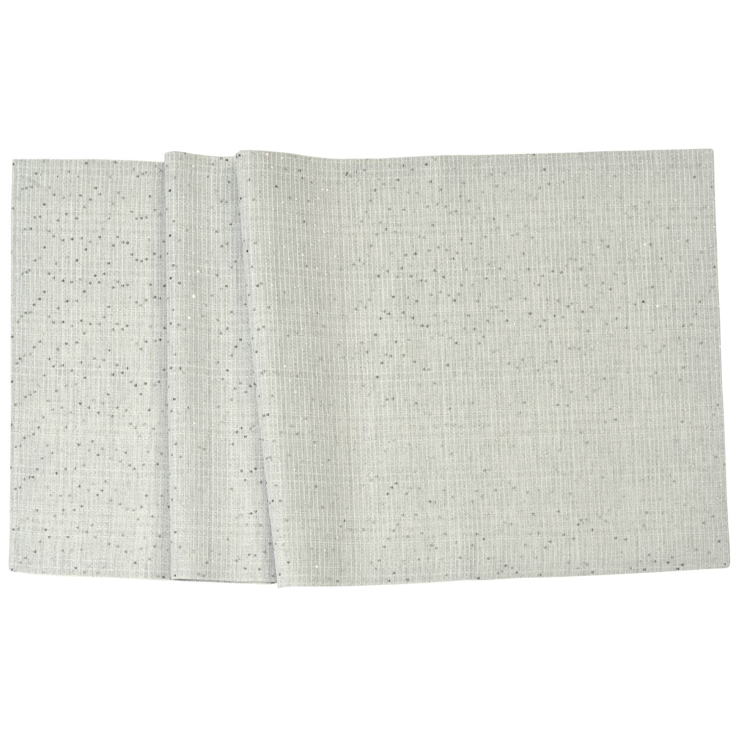 Sander Trblietavý behúň na stôl Lustrini, 50 × 140 cm, white 885969-30