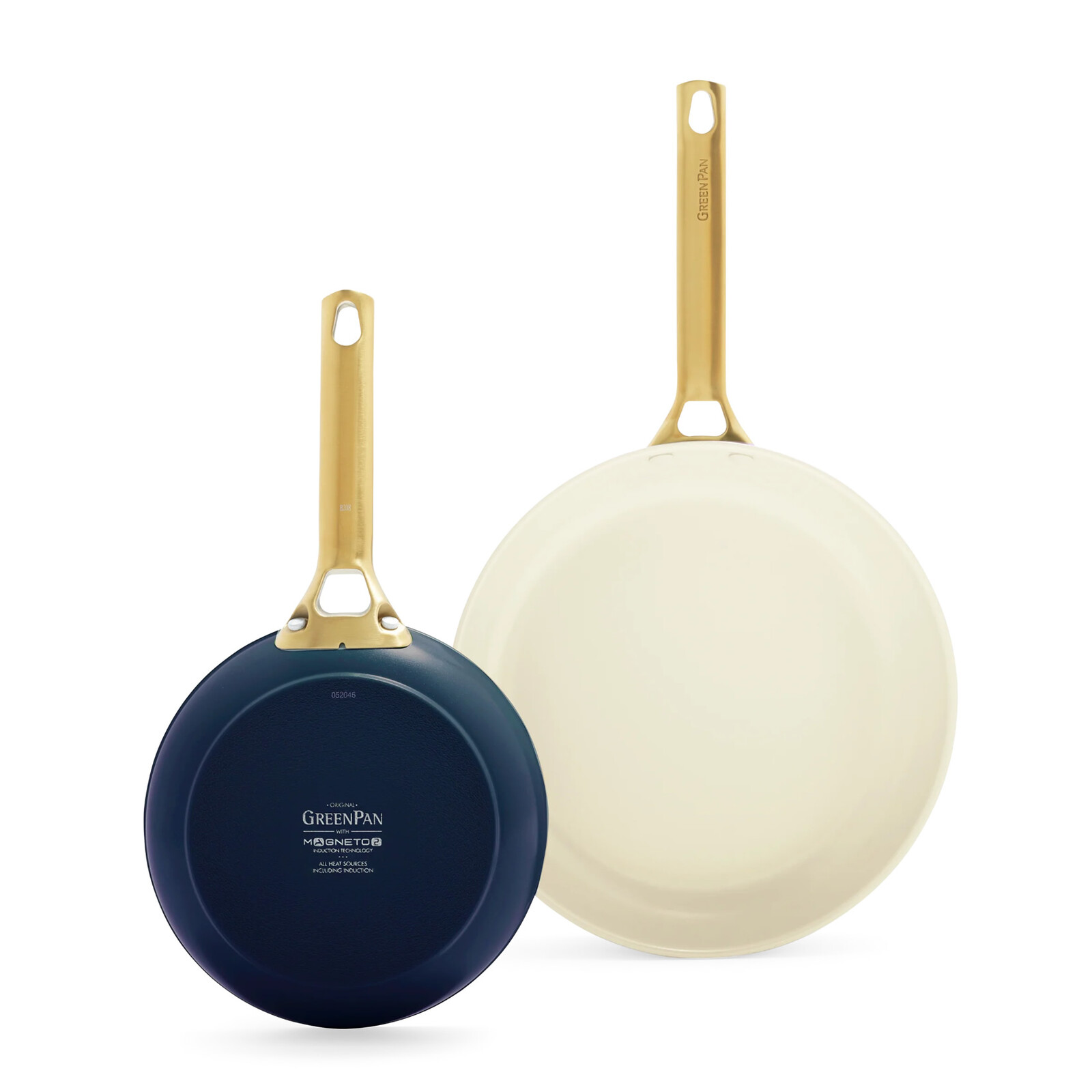 GreenPan Sada 2 nepriľnavých keramických panvíc Padova 20 + 26 cm, tmavo modrá CC008492-001