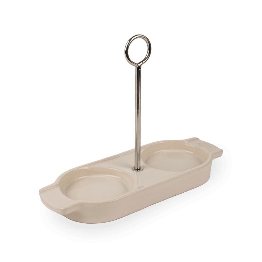 Peugeot Keramický stojan na mlynčeky s rukoväťou Linéa, slonovinová kosť 44510