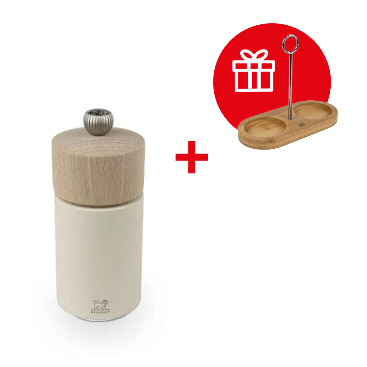 Peugeot Mlynček na soľ Boreal Zirlion, 12 cm, slonová kosť 4820400