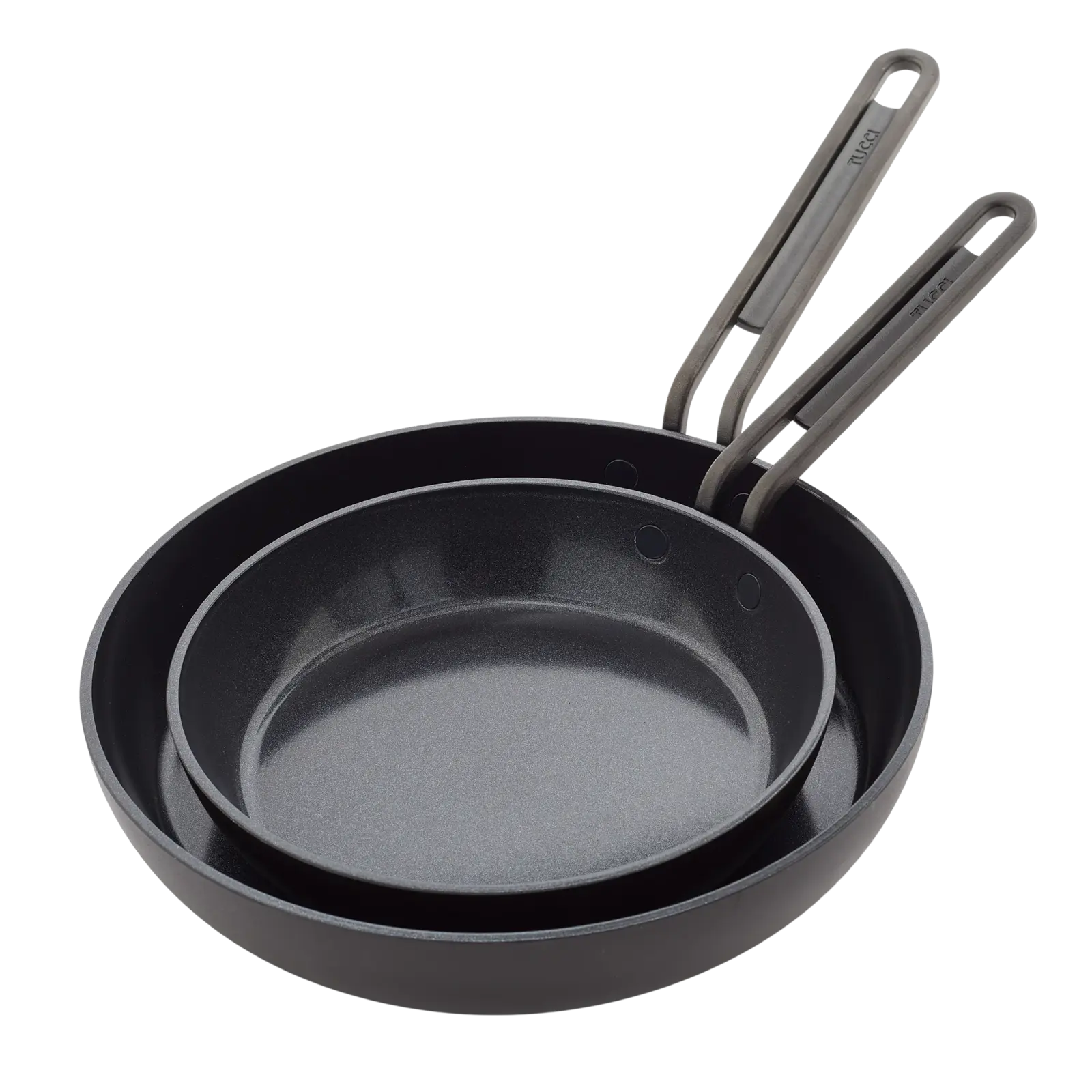 GreenPan Sada 2 nepriľnavých keramických panvíc Stanley Tucci 20 + 26 cm, čierna CC007810-004