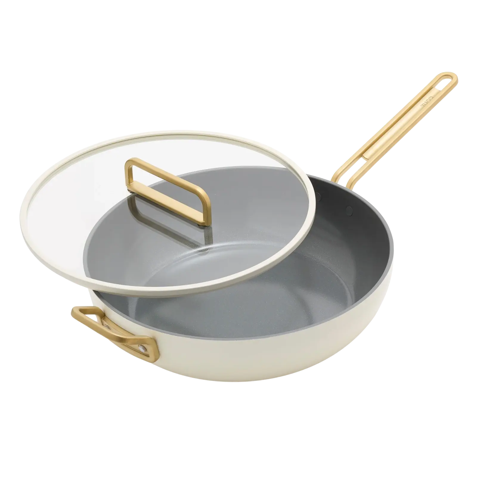 GreenPan Nepriľnavá keramická soté panvica s pokrievkou, Stanley Tucci, Ø 30 cm, krémová CC008982-004