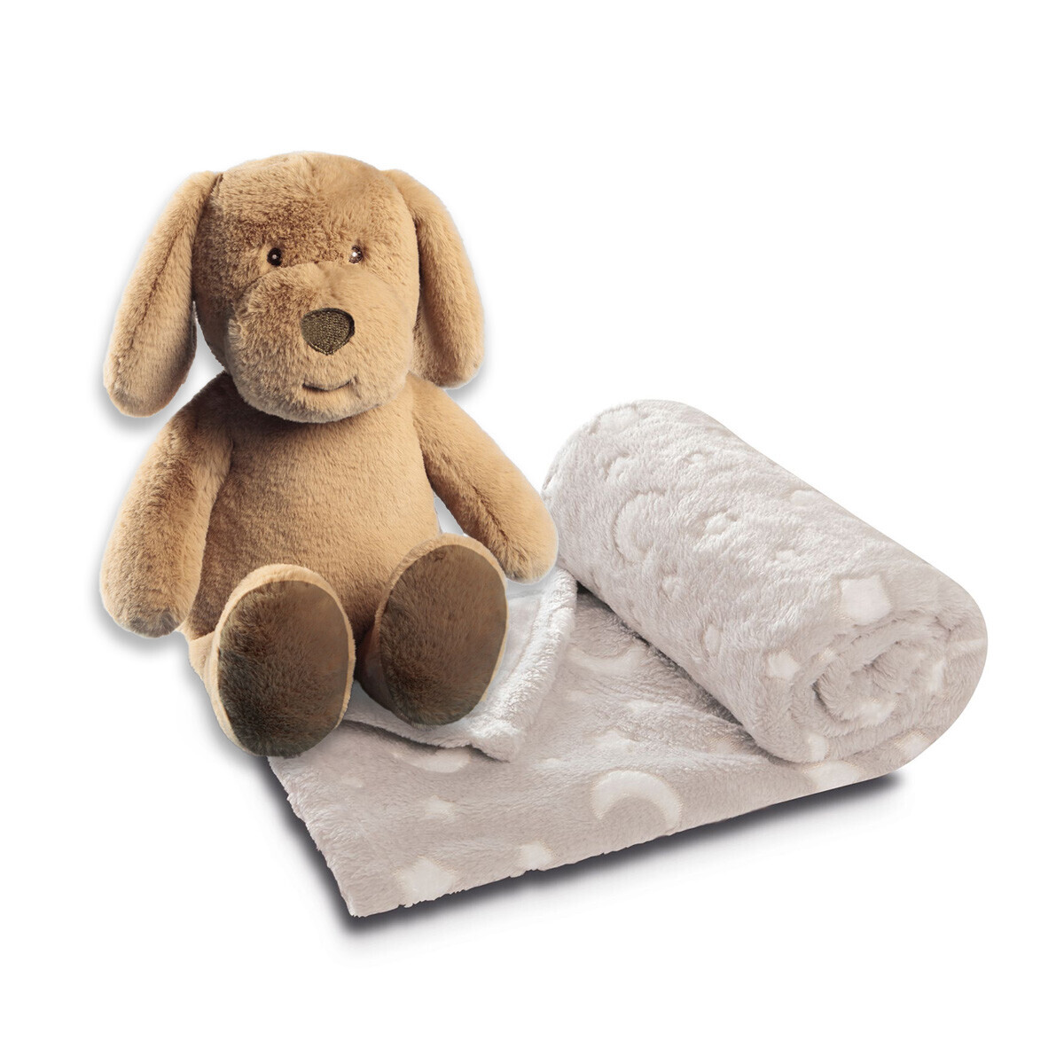 Hermann Biederlack Detská deka s plyšovým psíkom Maxom, 75 x 100 cm 822390