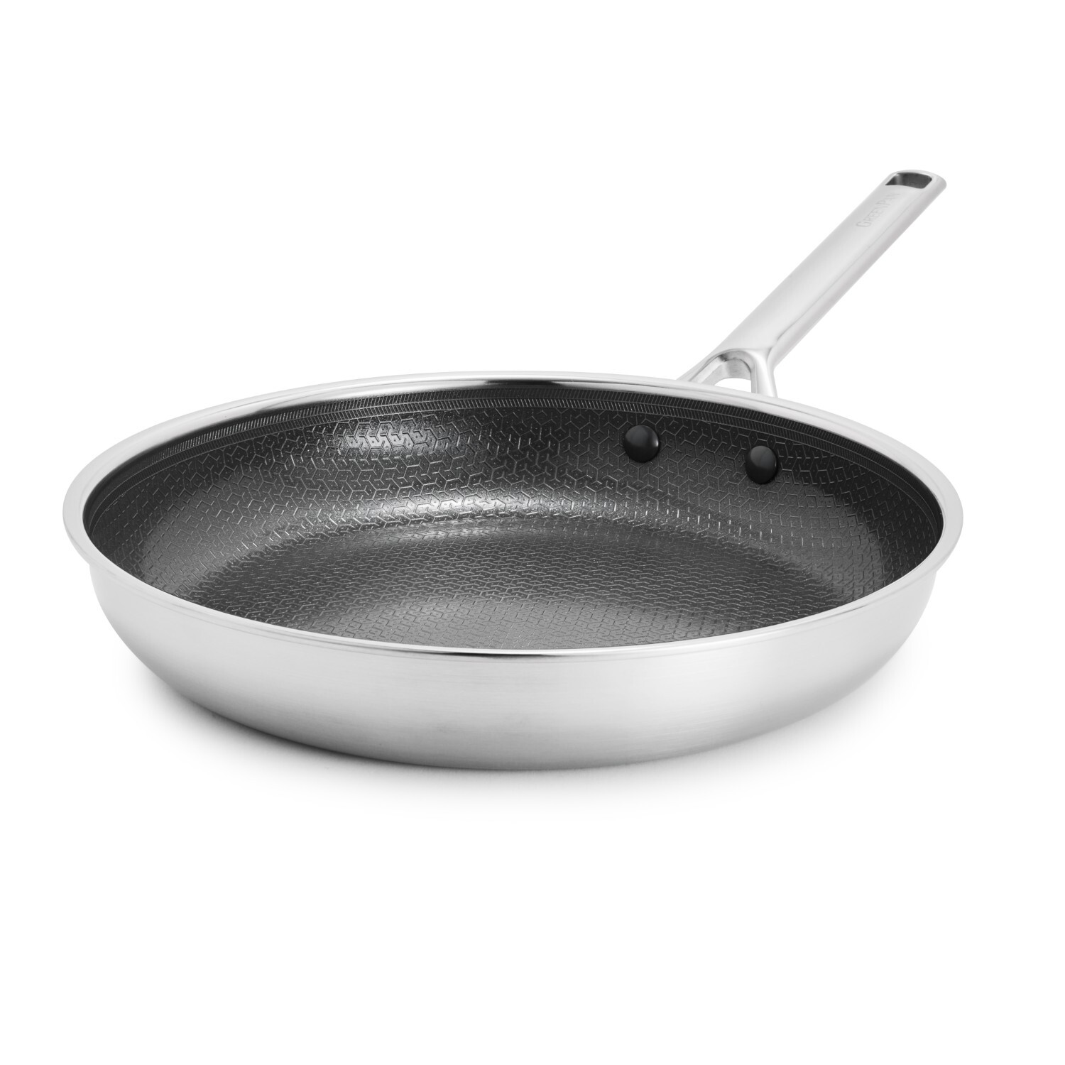 GreenPan Nerezová panvica s hybridným keramickým nepriľnavým povrchom Thermobond, kolekcia Apex, 28 cm CC010196-001