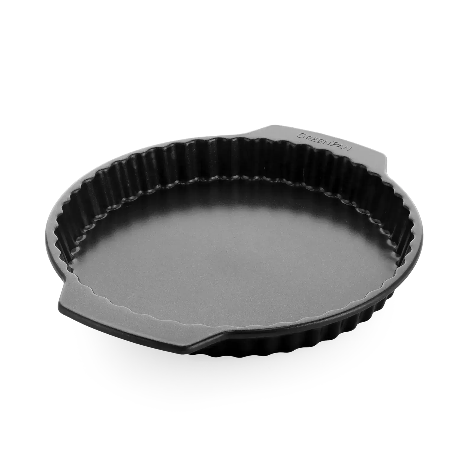 GreenPan Koláčová forma na quiche s nepriľnavým povrchom, Bistro, Ø 28 cm, čierna CC007769-001