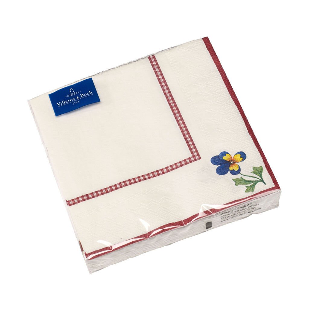 Villeroy & Boch Papierové obrúsky Petite Fleur, 33 x 33 cm 35-5375-0161