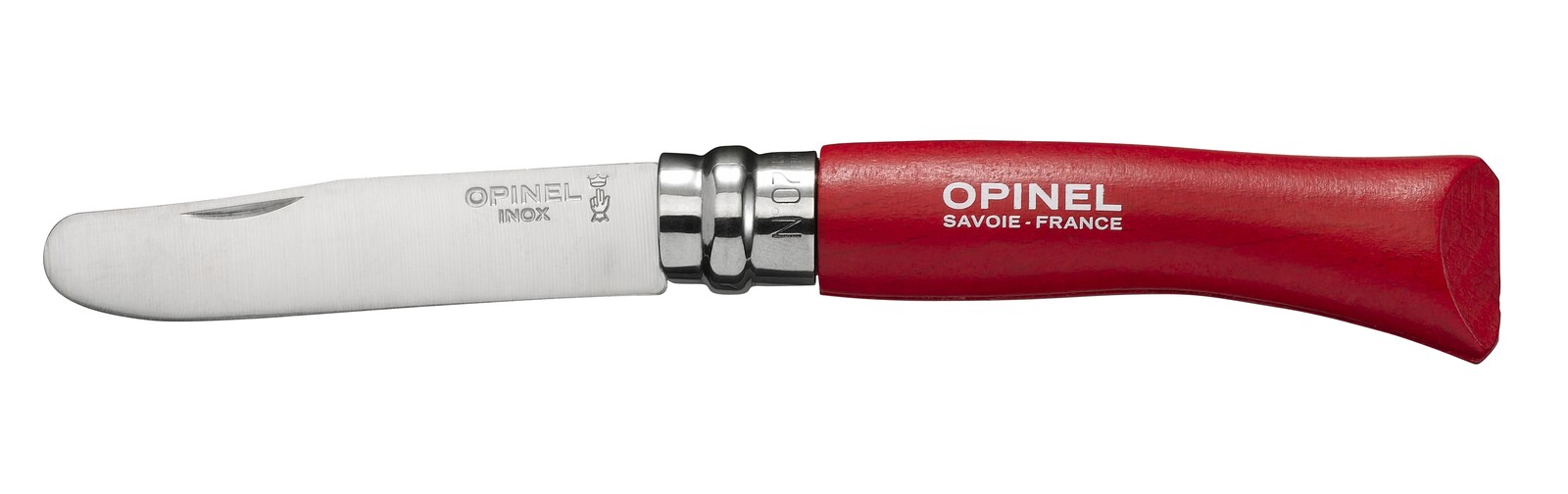 Opinel Zatvárací nôž My first VR N°07 Inox, 8 cm, Red 001698ks