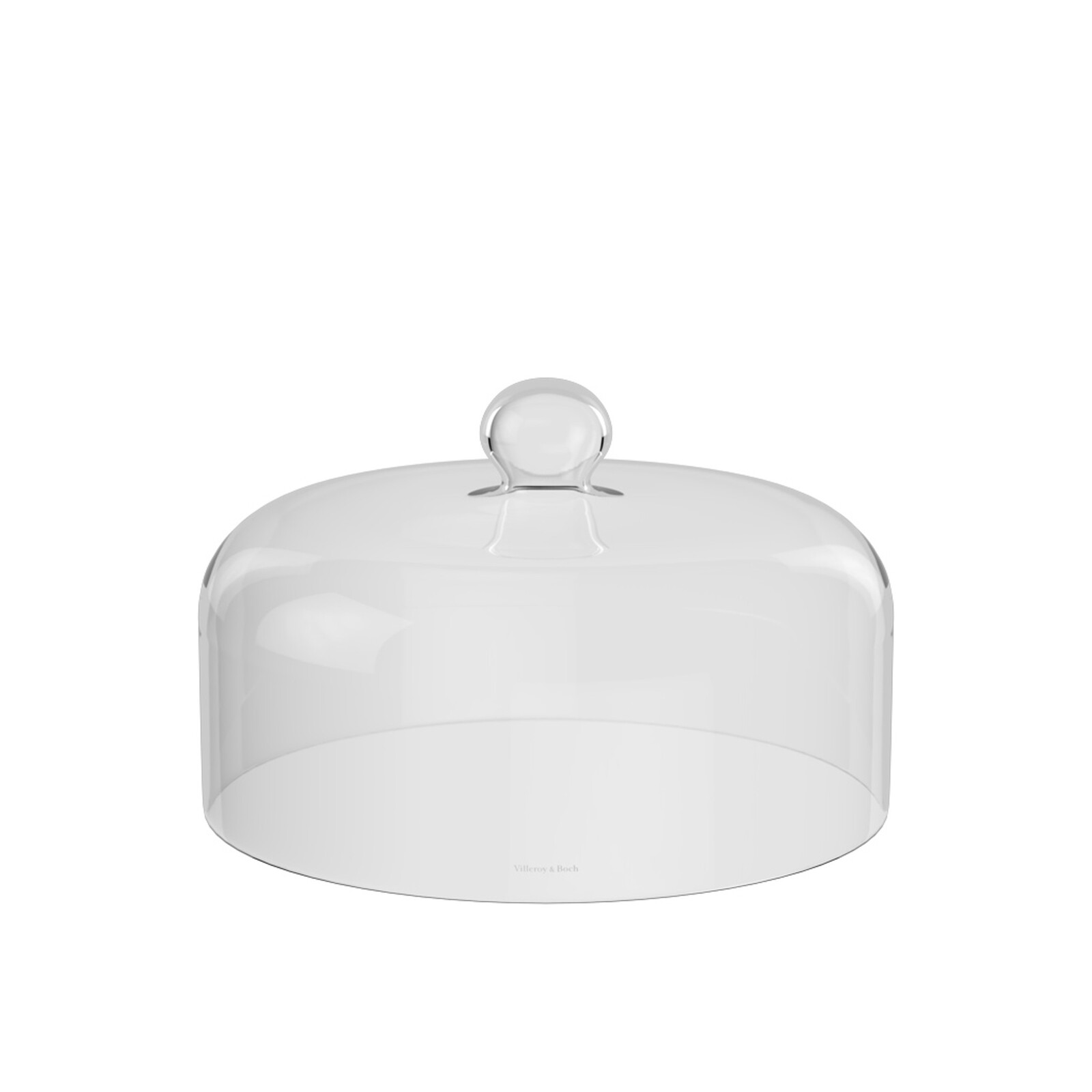 Villeroy & Boch Sklenený poklop k podnosu na nôžke Manufacture Travertine, Ø 28 cm 11-3802-1872