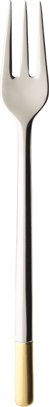 Villeroy & Boch Pozlátená vidlička na múčnik Ella, 159 mm 12-6351-0190