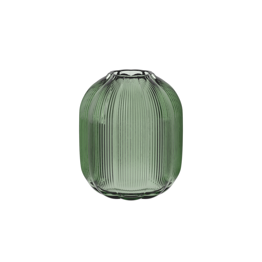 Villeroy & Boch Sklenená váza Fleur, 19 cm, zelená 11-7337-0948