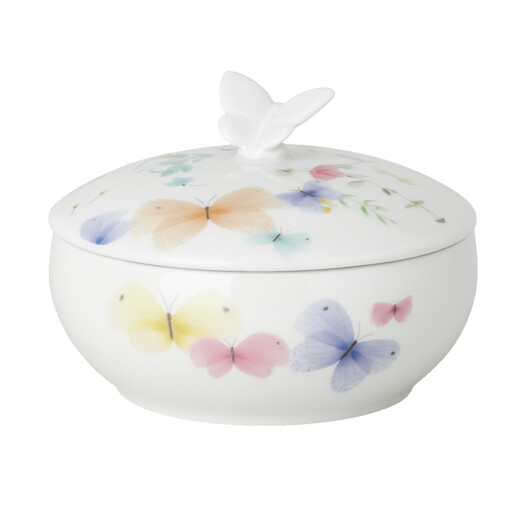 Rosenthal Porcelánová dóza s pokrievkou / cukornička Spring greetings, Ø 12,5 cm 02492-727515-25196