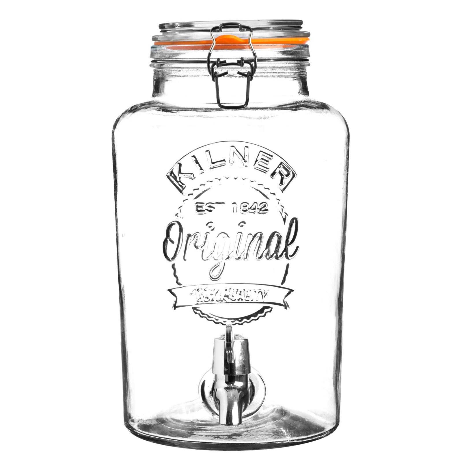 Kilner Sklenený súdok s kohútikom , 5 l 0025.405