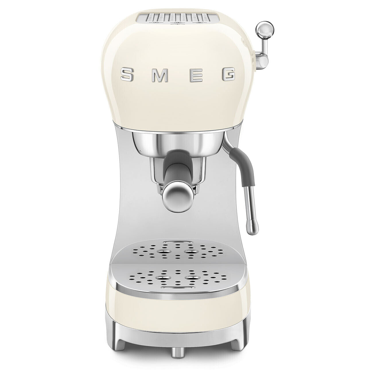 Smeg Pákový kávovar na espresso/cappucino ECF02, 50's Retro Style, krémová ECF02CREU